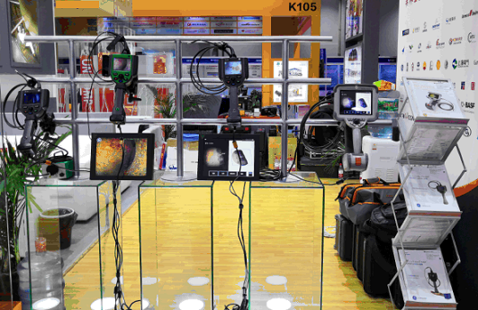 韋林工業內窺鏡在2018Q.C.China展出的產品